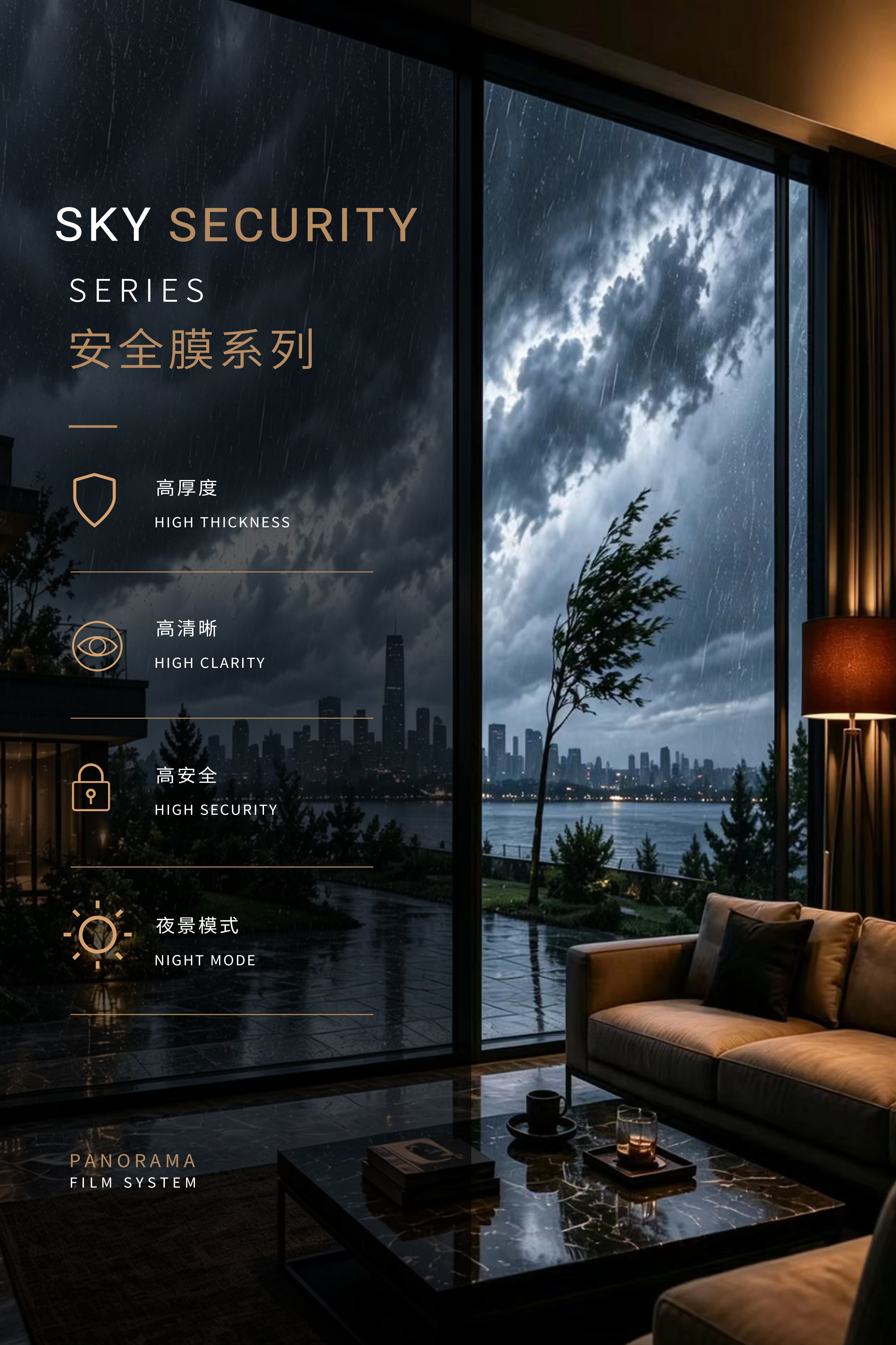 SKY SECURITY 安全膜系列 海报